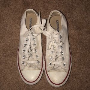 White Low Top Converse